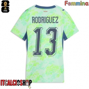 Svizzera Ricardo Rodriguez #13 Seconda Maglia Femmina Mondiali 2026 Manica Corta